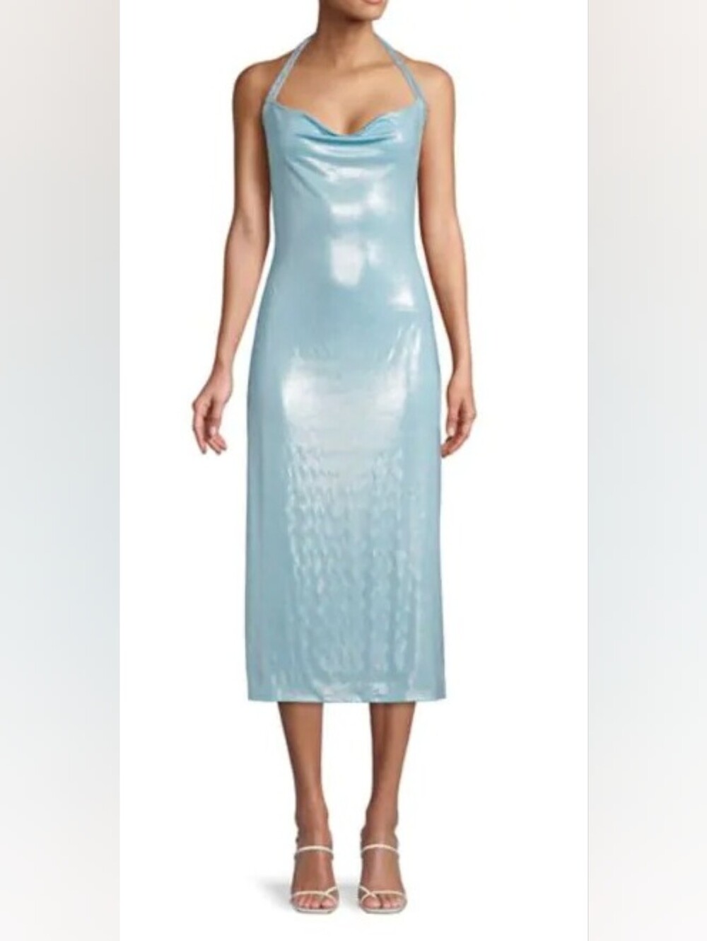 Capsule 98 The Crystal Embellished Halter Dress